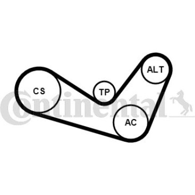 6PK1050K2 Keilrippenriemensatz 6PK1050K2 Keilrippenriemensatz