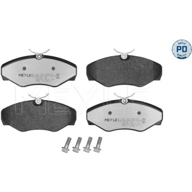Meyle | Bremsbelagsatz, Scheibenbremse | 025 230 9918/PD
