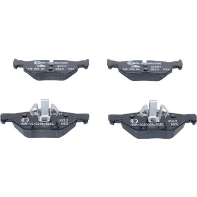 Bremsbelagsatz, Scheibenbremse ATE Ceramic 13.0470-7217.2