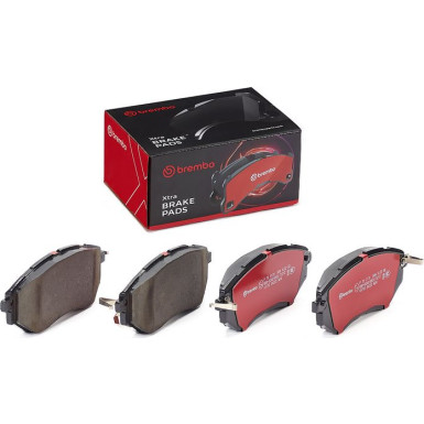 Brembo Bremsbelagsatz, Scheibenbremse XTRA LINE P 78 017X