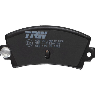 TRW Bremsbelagsatz, Scheibenbremse GDB149