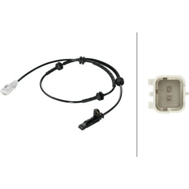 Hella | Sensor, Raddrehzahl | 6PU 012 039-931