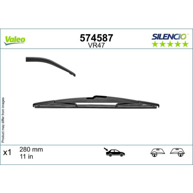 Valeo Wischblatt SILENCIO REAR 574587