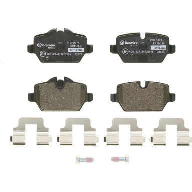 Brembo Bremsbelagsatz, Scheibenbremse XTRA LINE P 06 037X