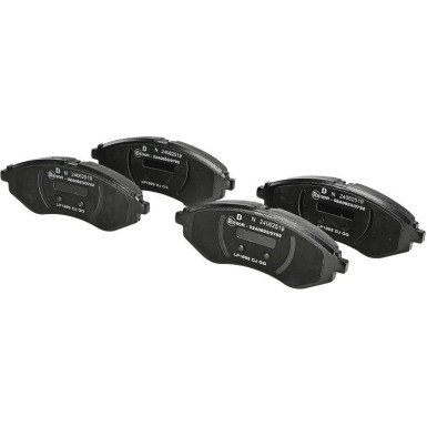 Delphi | Bremsbelagsatz, Scheibenbremse | LP1895