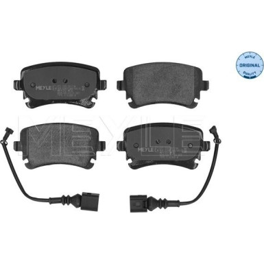Meyle Bremsbelagsatz, Scheibenbremse MEYLE-ORIGINAL: True to OE 025 233 2617/W