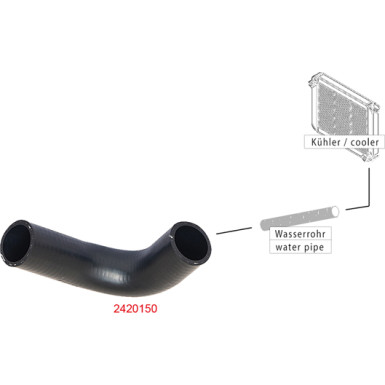 2420150 Kühlerschlauch