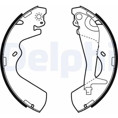 LS1934 Bremsbackensatz