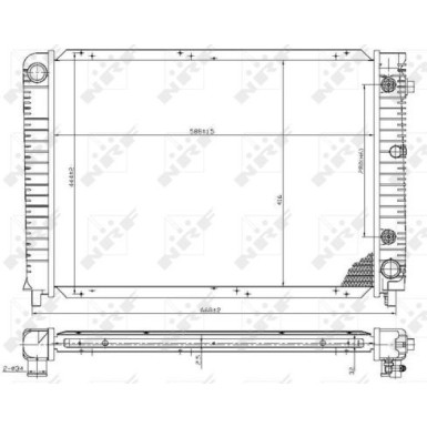 53953 Kühler, Motorkühlung