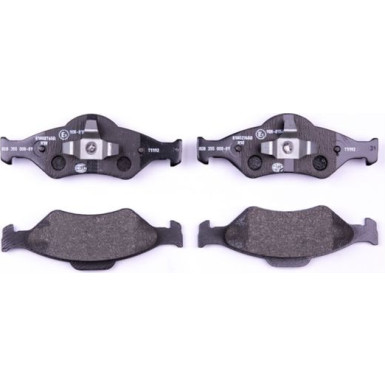 Hella | Bremsbelagsatz, Scheibenbremse | 8DB 355 008-891