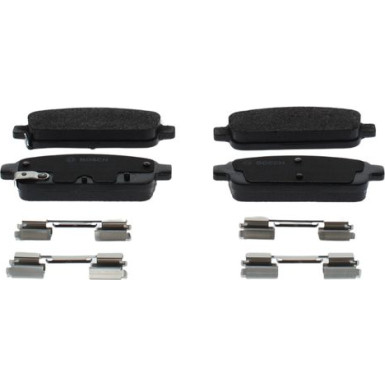 0 986 494 666 Bremsbelagsatz, Scheibenbremse