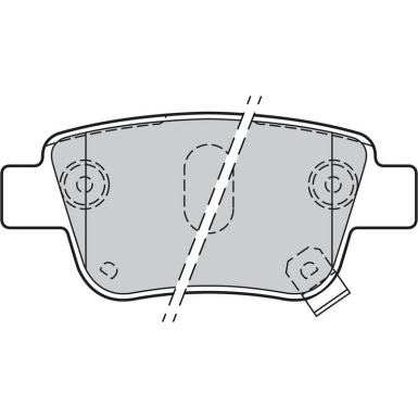 Valeo Bremsbelagsatz, Scheibenbremse ESSENTIAL 301812