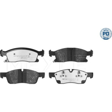 025 251 9021/PD Bremsbelagsatz, Scheibenbremse MEYLE-PD: Advanced performance and design.