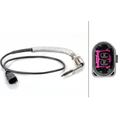 Hella | Sensor, Abgastemperatur | 6PT 014 495-081