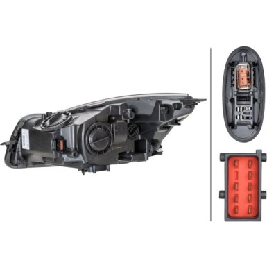 Hella 2 x HELLA Hauptscheinwerfer 1ZT 009 631-321