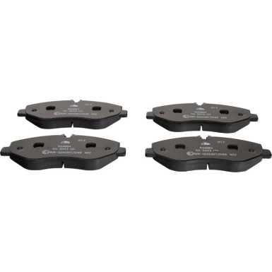 13.0460-4884.2 Bremsbelagsatz, Scheibenbremse