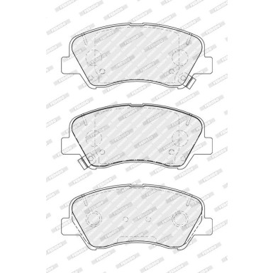 FDB5135 Bremsbelagsatz, Scheibenbremse PREMIER ECO FRICTION