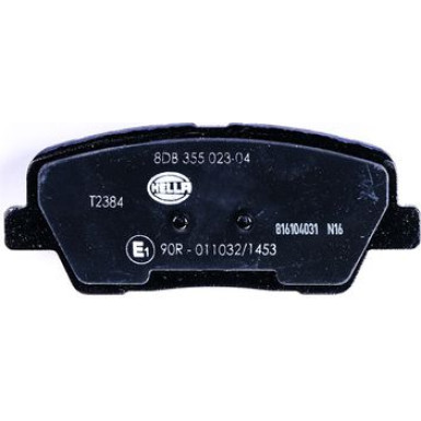 Hella | Bremsbelagsatz, Scheibenbremse | 8DB 355 023-041