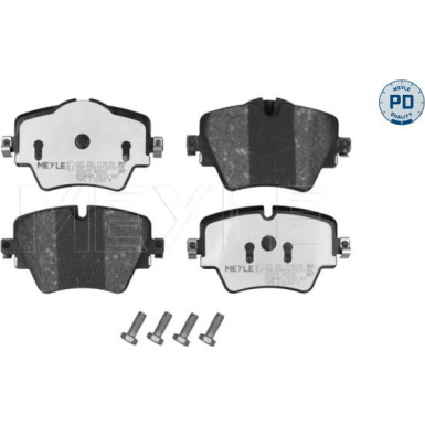 025 256 1718/PD Bremsbelagsatz, Scheibenbremse MEYLE-PD: Advanced performance and design.