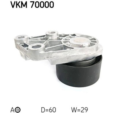 VKM 70000 Spannrolle, Zahnriemen