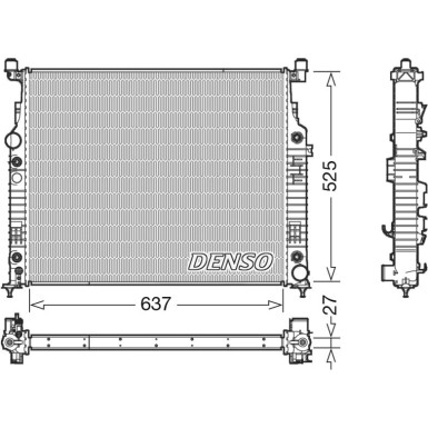 DRM17056 Kühler, Motorkühlung DRM17056 Kühler, Motorkühlung