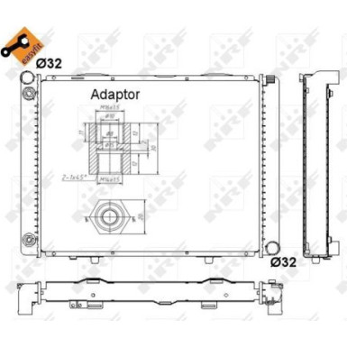 52023 Kühler, Motorkühlung EASY FIT 52023 Kühler, Motorkühlung EASY FIT