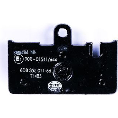 Hella | Bremsbelagsatz, Scheibenbremse | 8DB 355 011-661