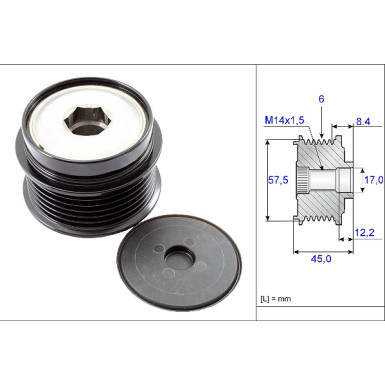 535 0174 10 Generatorfreilauf