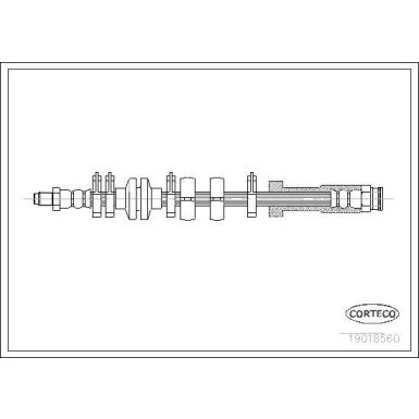 19018560 Bremsschlauch