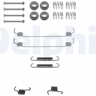 LY1261 Zubehörsatz, Bremsbacken
