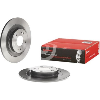 Brembo 2 x BREMBO Bremsscheibe PRIME LINE - UV Coated 08.N267.11