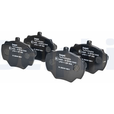 LP211 Bremsbelagsatz, Scheibenfeststellbremse