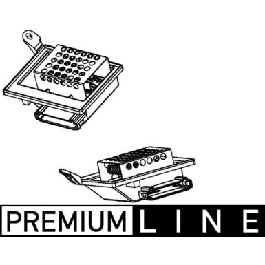 ABR 87 000P Widerstand, Innenraumgebläse BEHR *** PREMIUM LINE ***