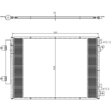 350472 Kondensator, Klimaanlage EASY FIT 350472 Kondensator, Klimaanlage EASY FIT