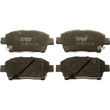 TRW Bremsbelagsatz, Scheibenbremse COTEC GDB3242