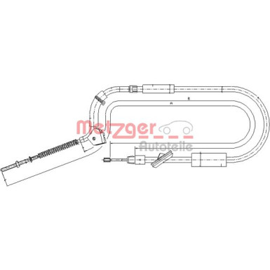 10.9332 Seilzug, Feststellbremse