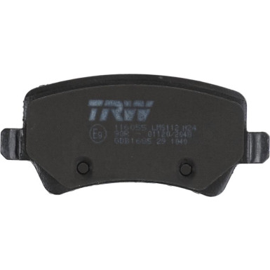 TRW Bremsbelagsatz, Scheibenbremse COTEC GDB1685