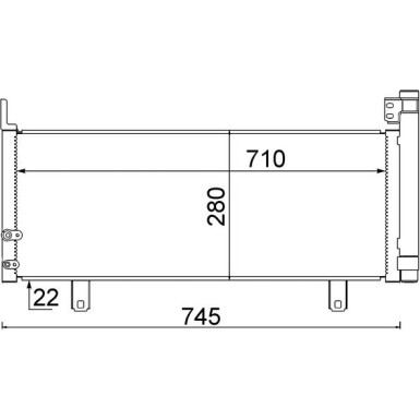 Mahle | Kondensator, Klimaanlage | AC 639 000S Mahle | Kondensator, Klimaanlage | AC 639 000S