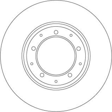 TRW | Bremsscheibe | DF6905