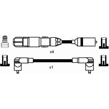 7318 Zündleitungssatz
