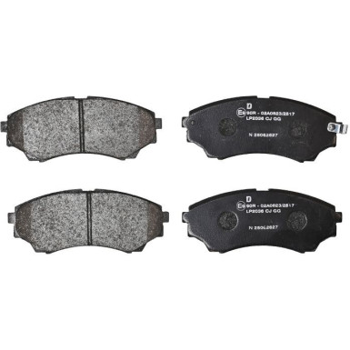 LP2036 Bremsbelagsatz, Scheibenbremse LP2036 Bremsbelagsatz, Scheibenbremse