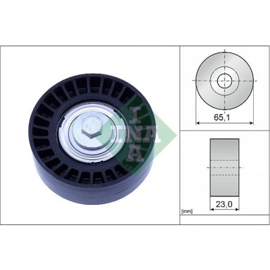532 0882 10 Umlenk-/Führungsrolle, Keilrippenriemen