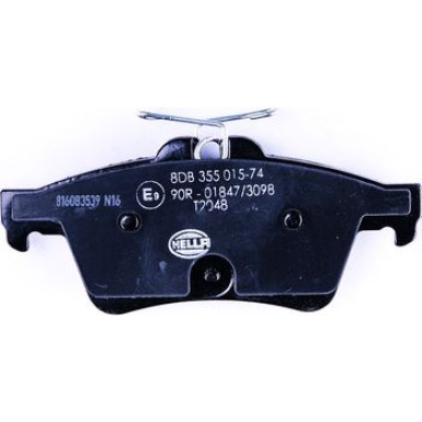 8DB 355 015-741 Bremsbelagsatz, Scheibenbremse