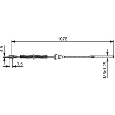 1 987 477 310 Seilzug, Feststellbremse
