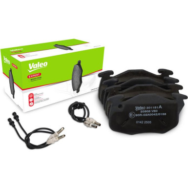 Valeo | Bremsbelagsatz, Scheibenbremse | 301181A