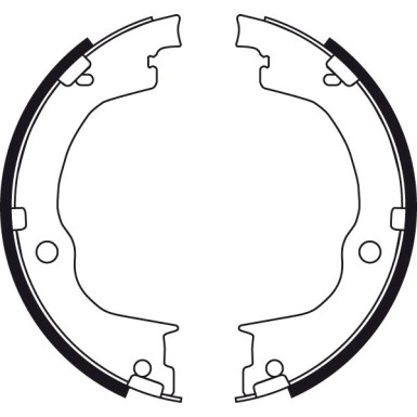 GS8749 Bremsbackensatz, Feststellbremse