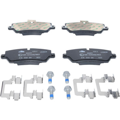 Bremsbelagsatz, Scheibenbremse ATE Ceramic 13.0470-2604.2