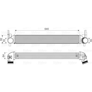 818574 Ladeluftkühler 818574 Ladeluftkühler
