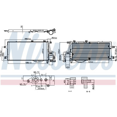 94548 Kondensator, Klimaanlage 94548 Kondensator, Klimaanlage
