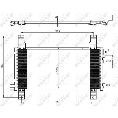 35464 Kondensator, Klimaanlage EASY FIT